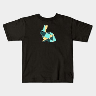 Tricolour Bunny Kids T-Shirt